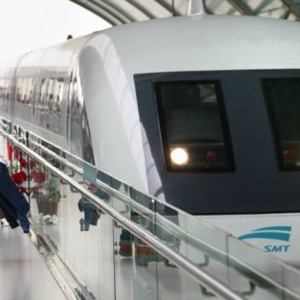 Transrapid Zug in Shanghai