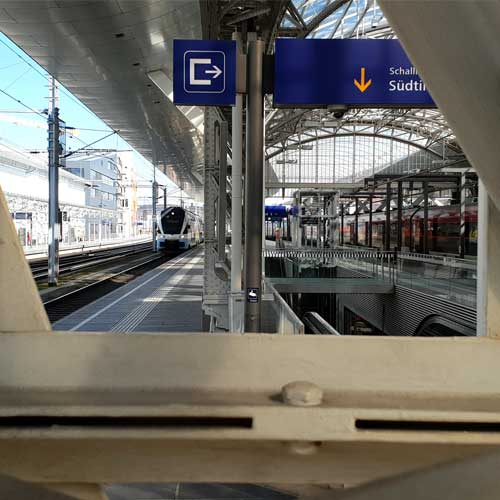 OEBB Central Station Salzburg