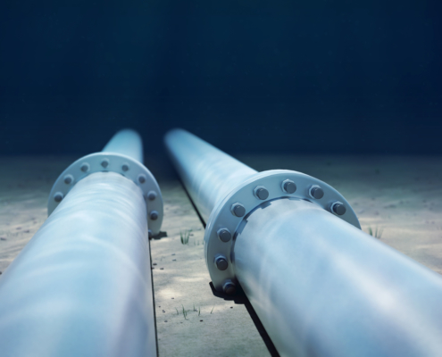 pipeline under water